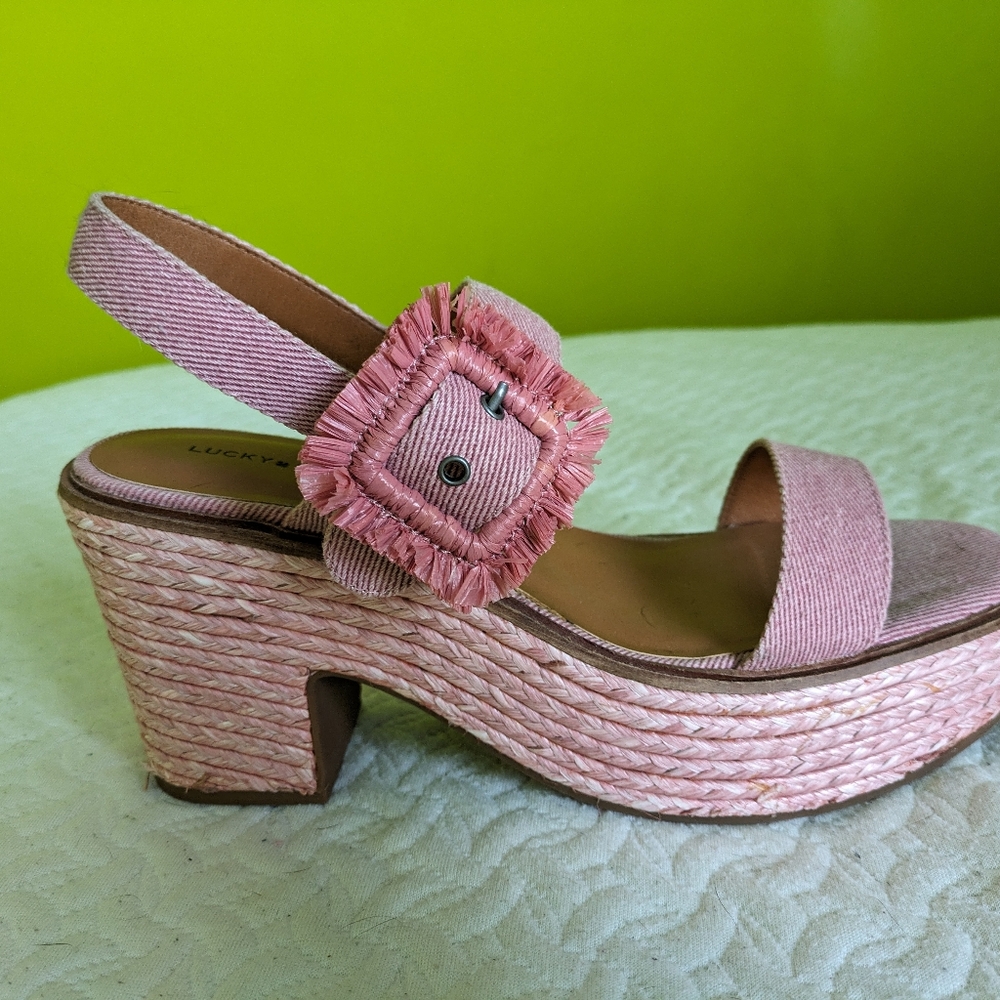 Lucky Brand Platform Sandal